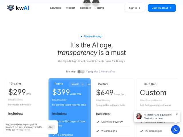 kwAI interface