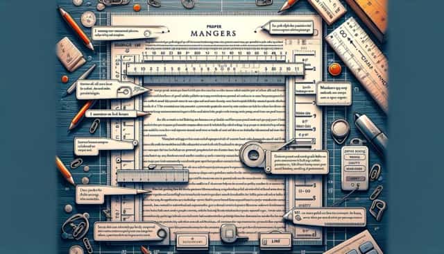 Set Proper Margins And Spacing