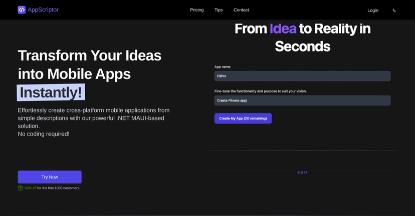App Scriptor