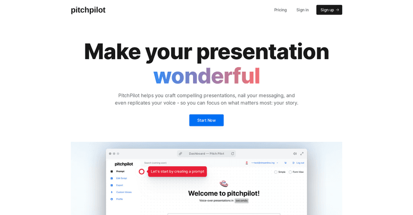 PitchPilot Tool