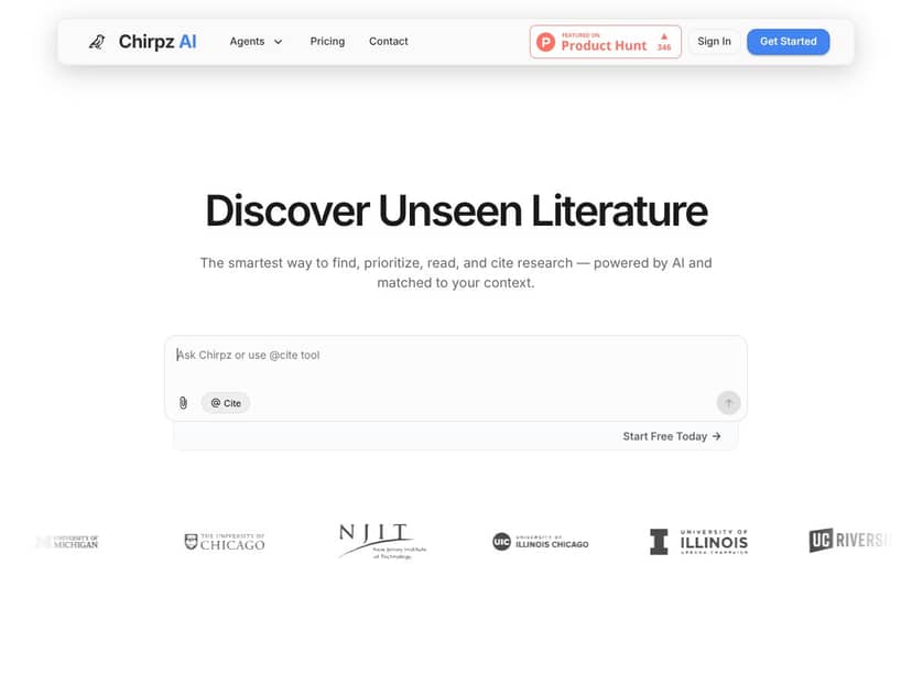 Chirpz Agent screenshot