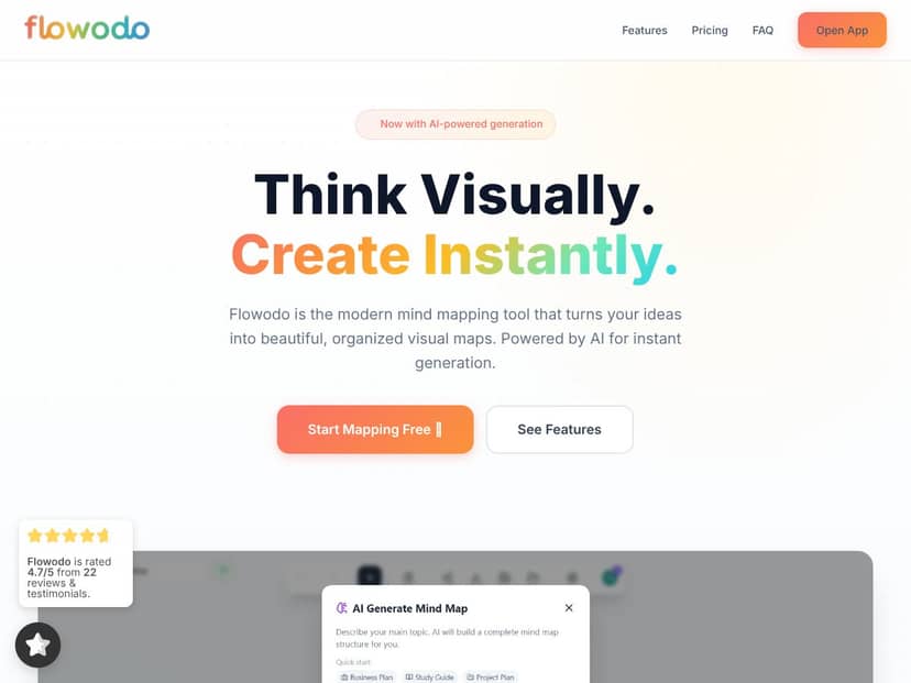 Flowodo screenshot
