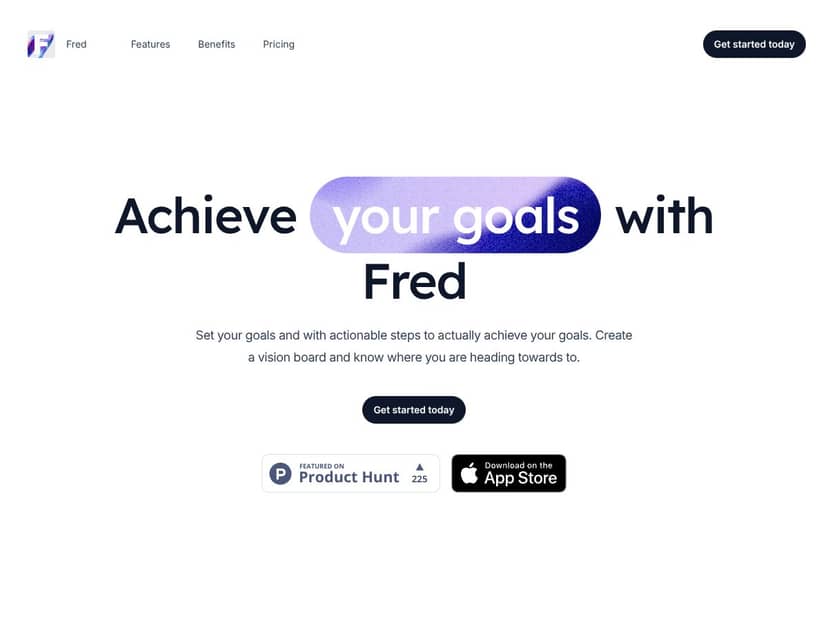 Fred for iOS screenshot