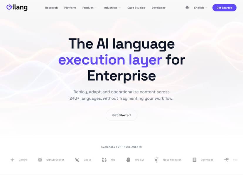 Ollang DX screenshot