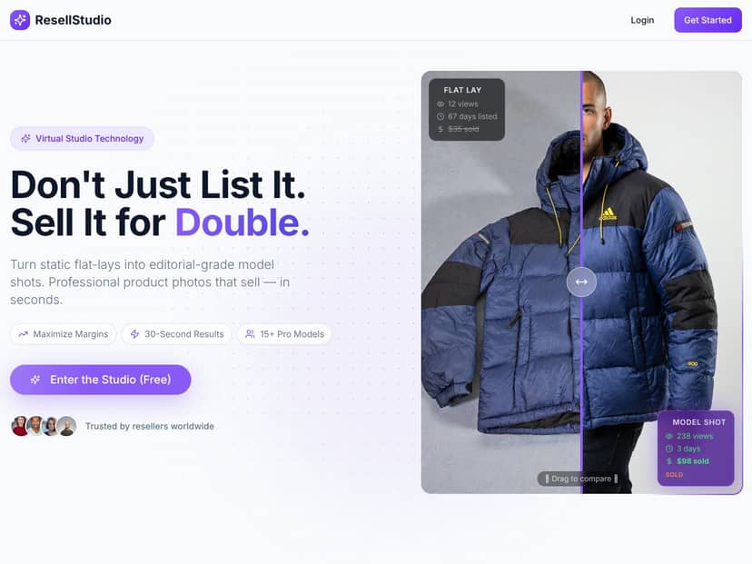 ResellStudio screenshot