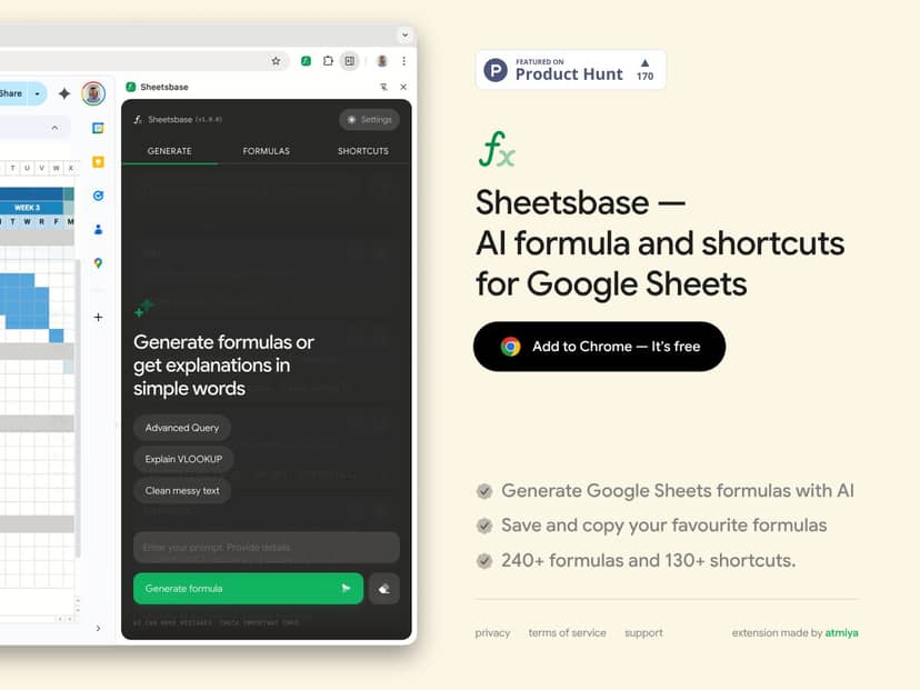 Sheetsbase screenshot
