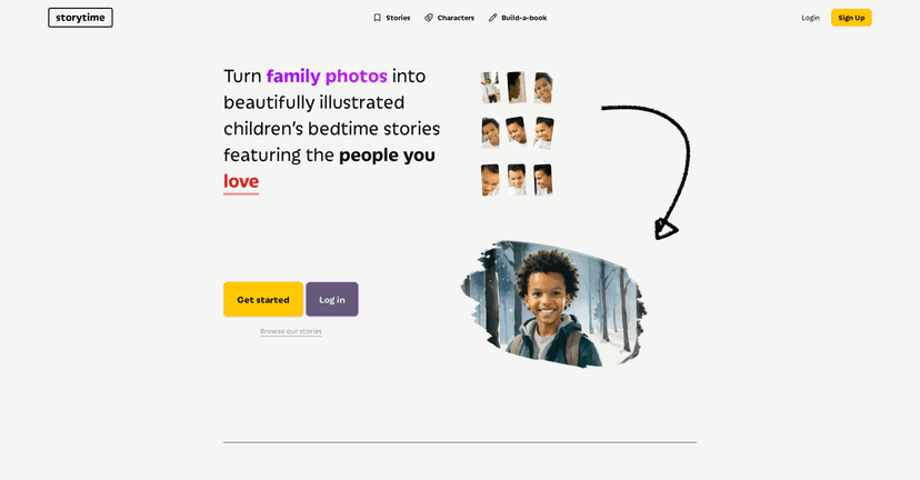 Storytime Tool Screenshot
