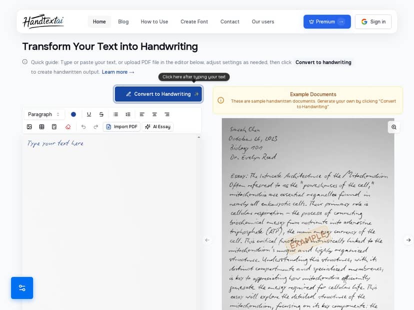 Handtext.Ai