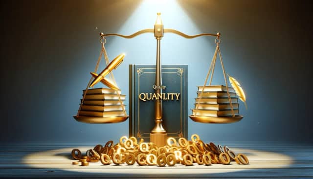 Qualität vor Quantität