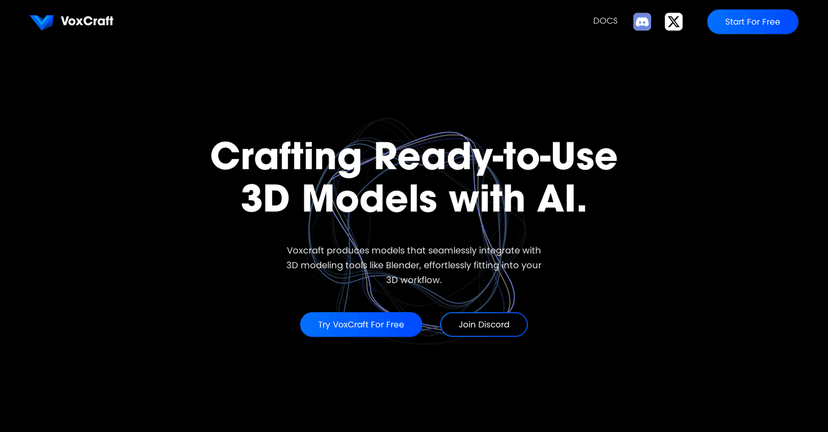 VoxCraft Tool Screenshot