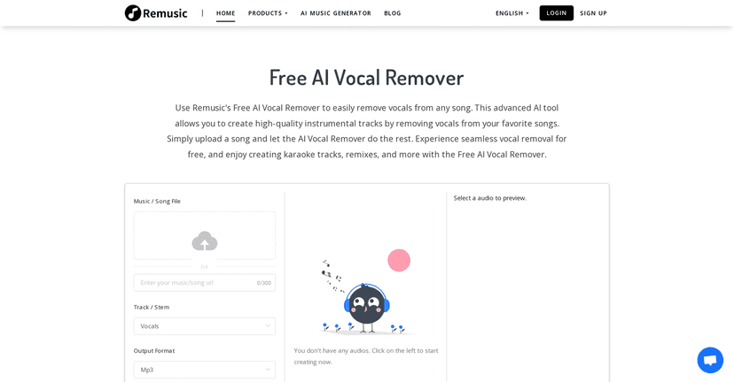 Vocal Remover By Remusic