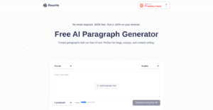 Paragraph Generator