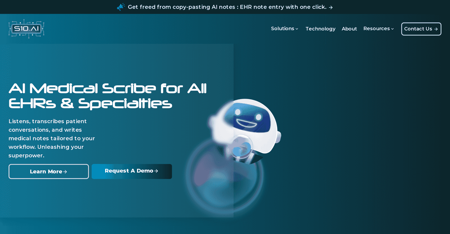 S10 AI Review – The Future of Medical Documentation