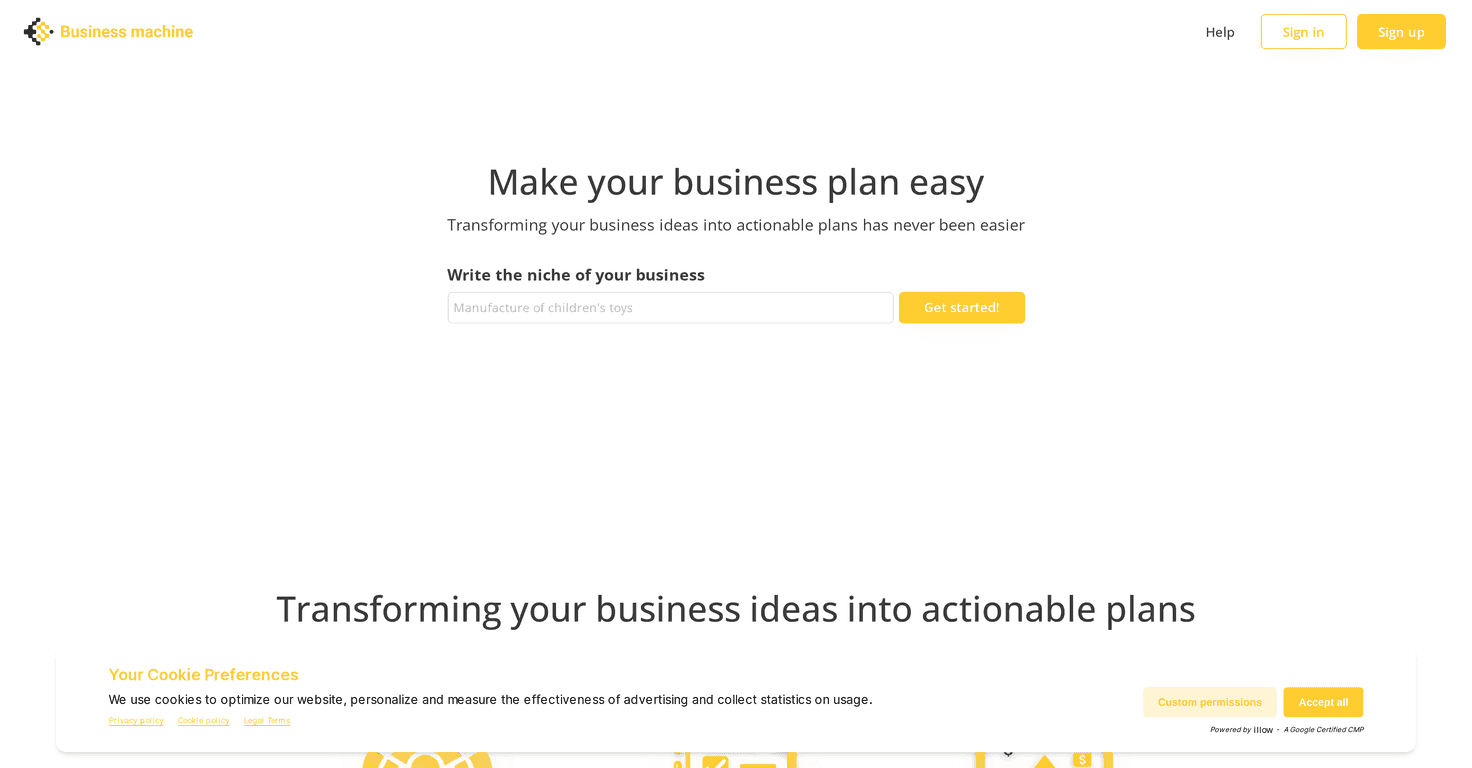 Business Machine Review – Create Your Plan Effortlessly