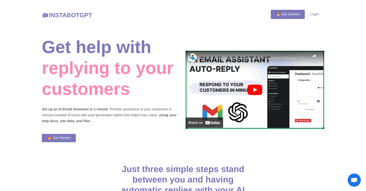 InstaBotGPT Review – Your AI Email Assistant