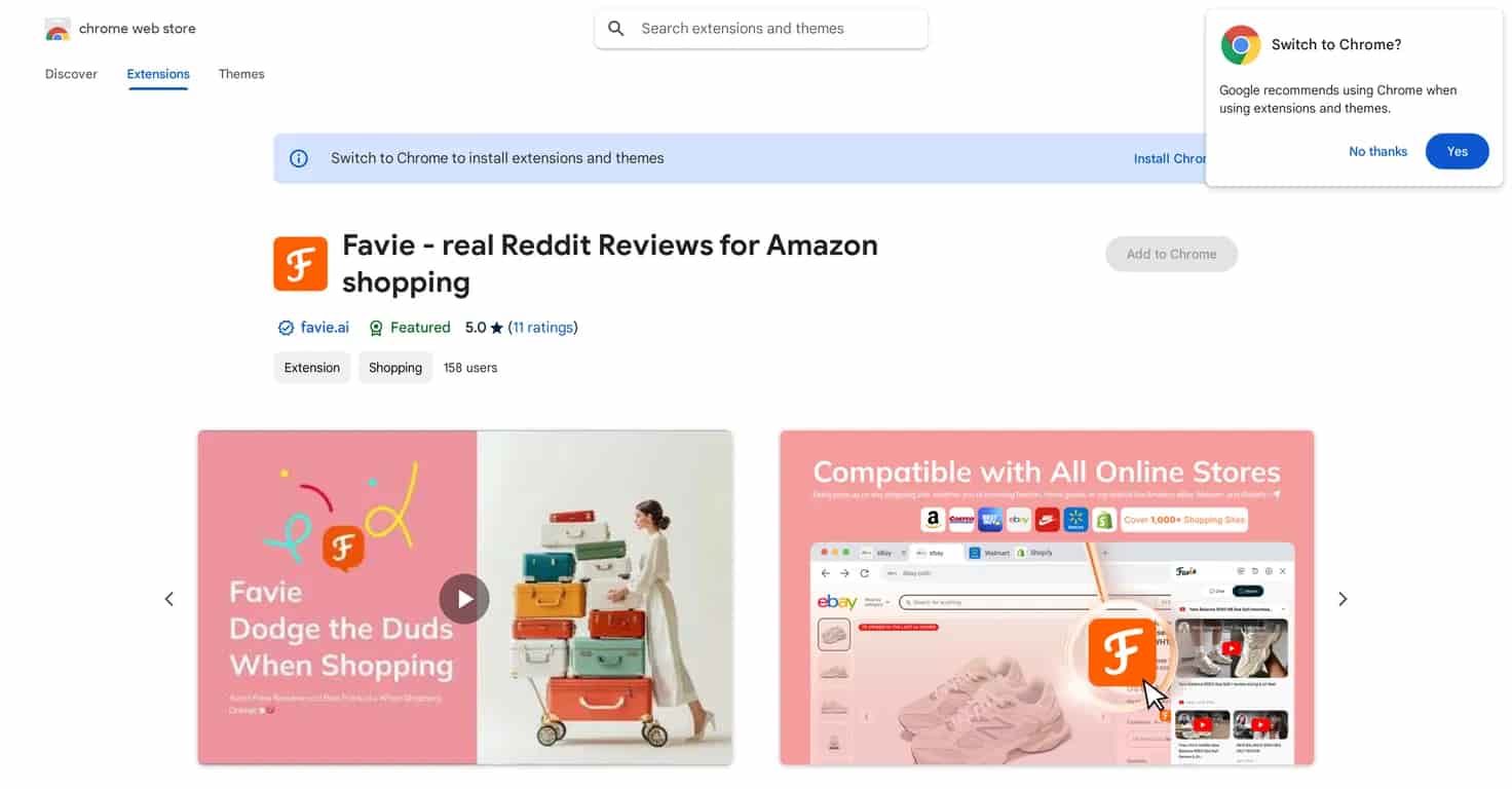 Favie Review – Your Shopping Companion Against Fake Reviews