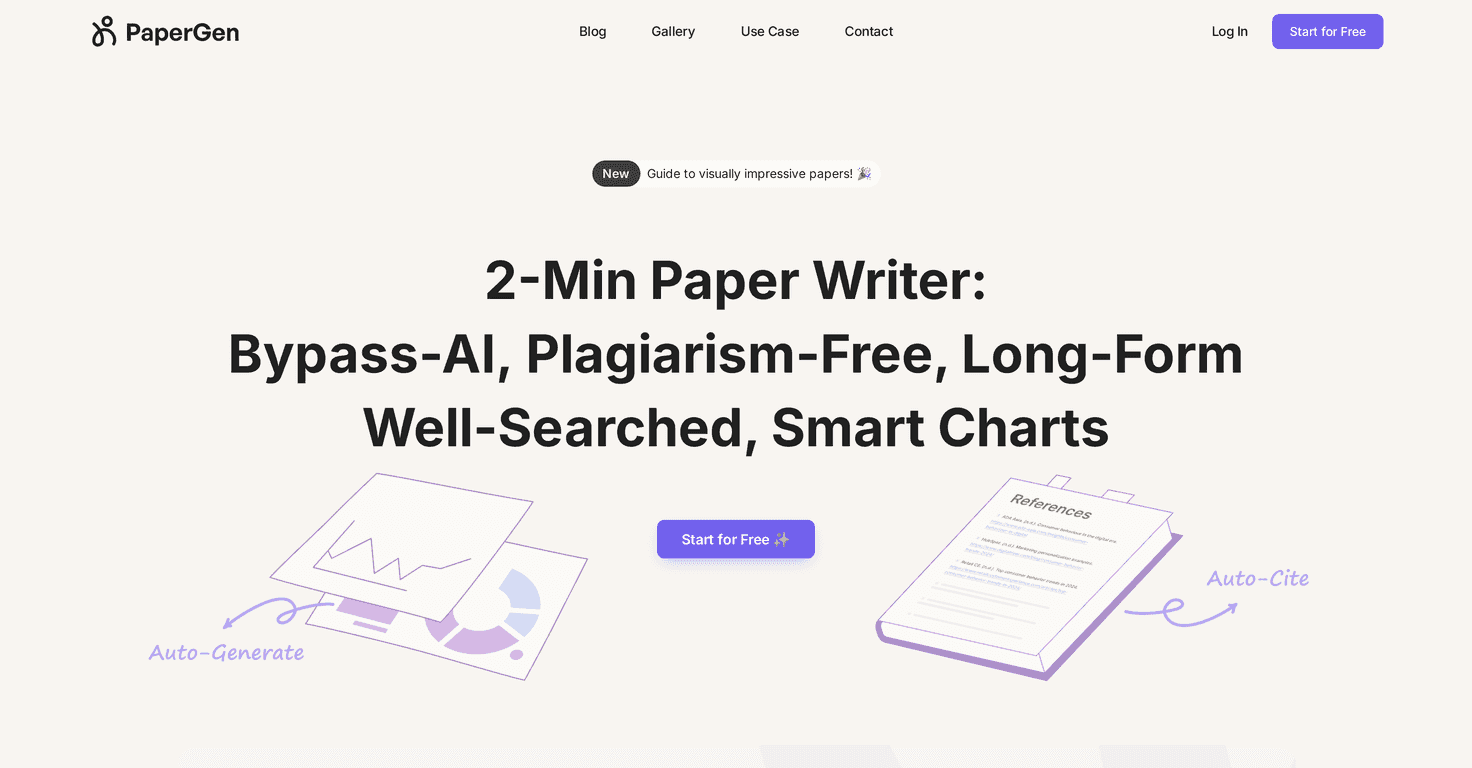 PaperGen Review – Your AI Writing Companion