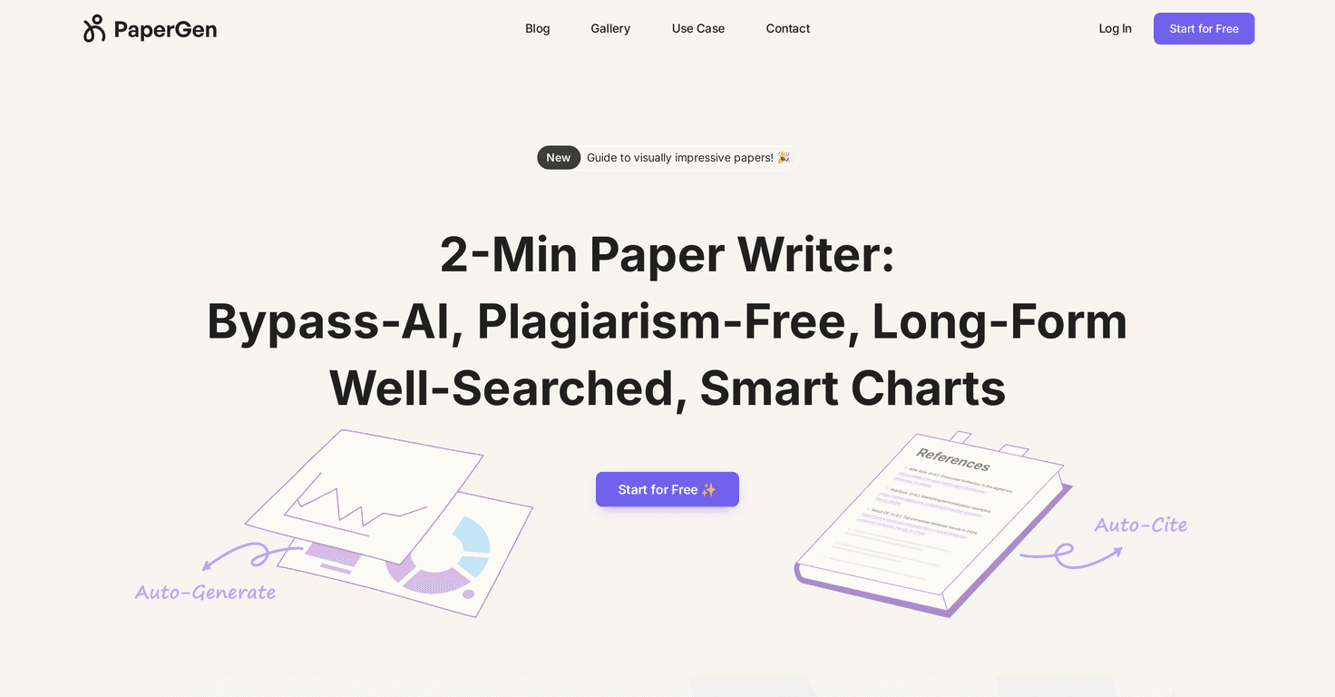 PaperGen Review – Your AI Writing Companion