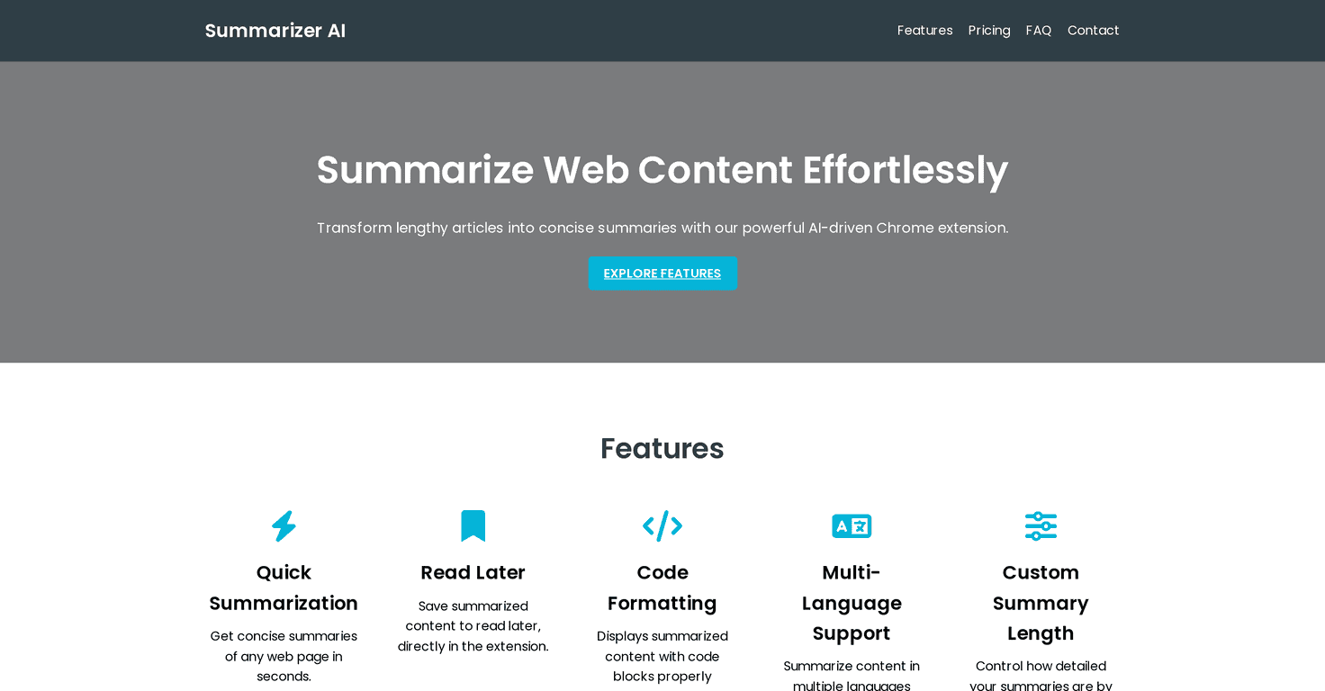 Summarizer AI Extension Review – Simplify Your Reading