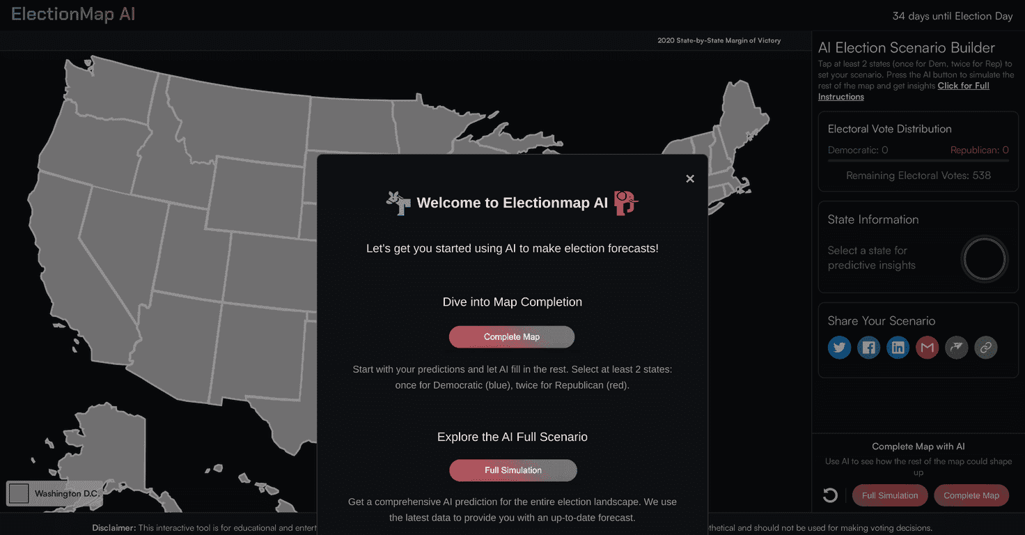 ElectionMap Review – Your Guide to 2024 Predictions
