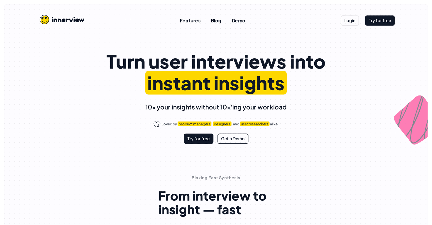 Innerview Review – Transforming User Insights Effortlessly