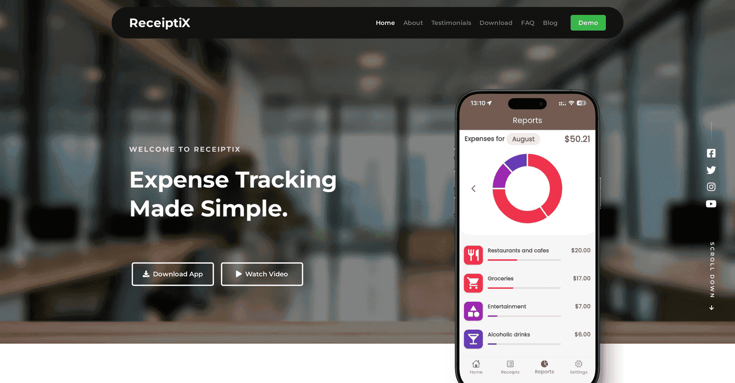 ReceiptiX Review – Your Beginner's Guide to Smart Expense Tracking