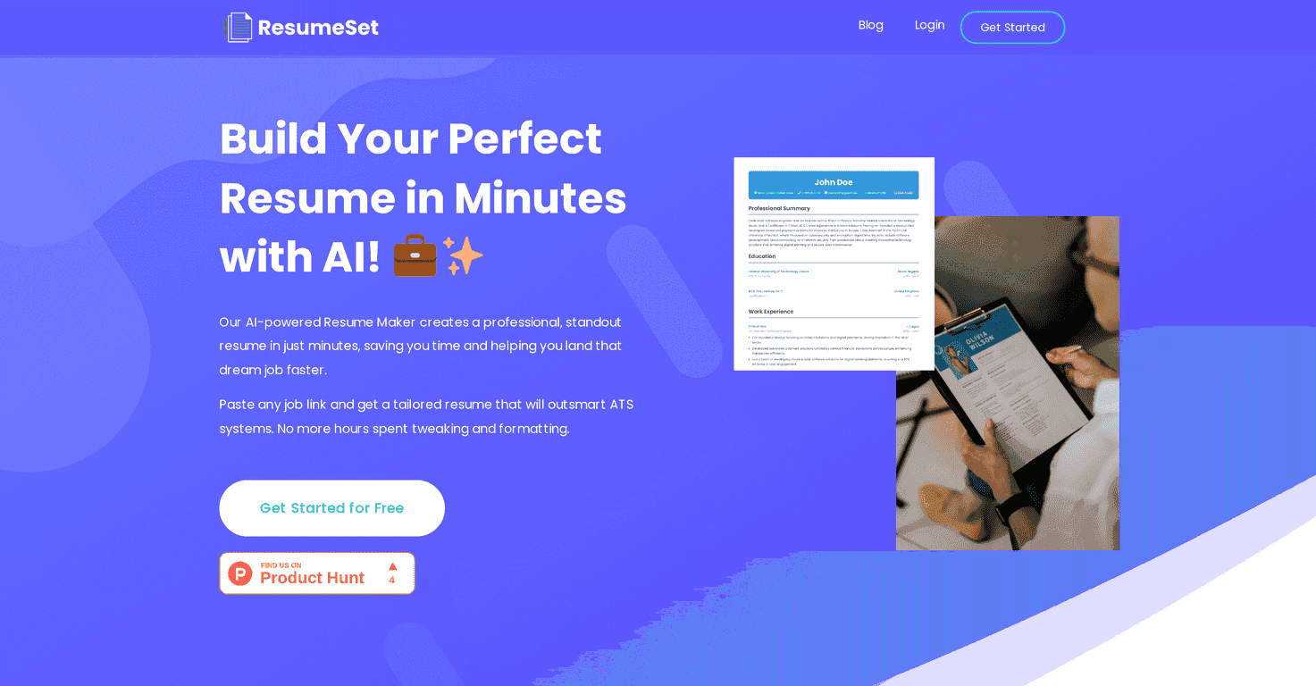 ResumeSet Review – Your Ultimate Free Resume Builder