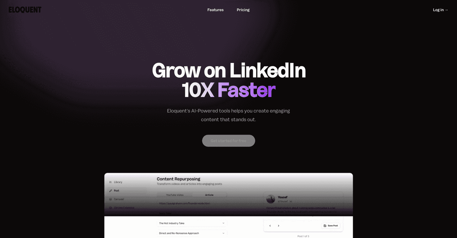 Eloquent Review – Effortless LinkedIn Growth Made Simple