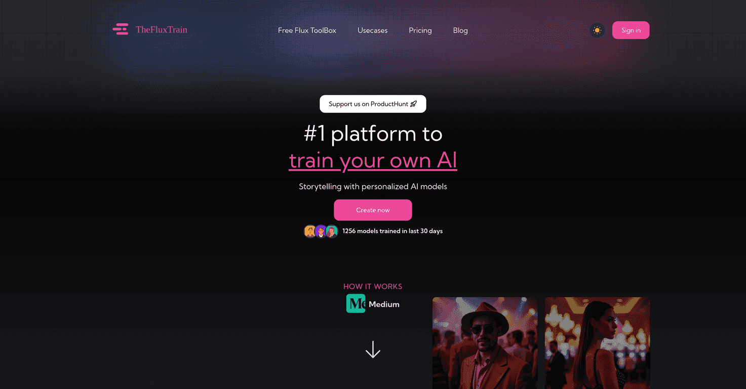 TheFluxTrain Review – Create Your Own AI Influencers