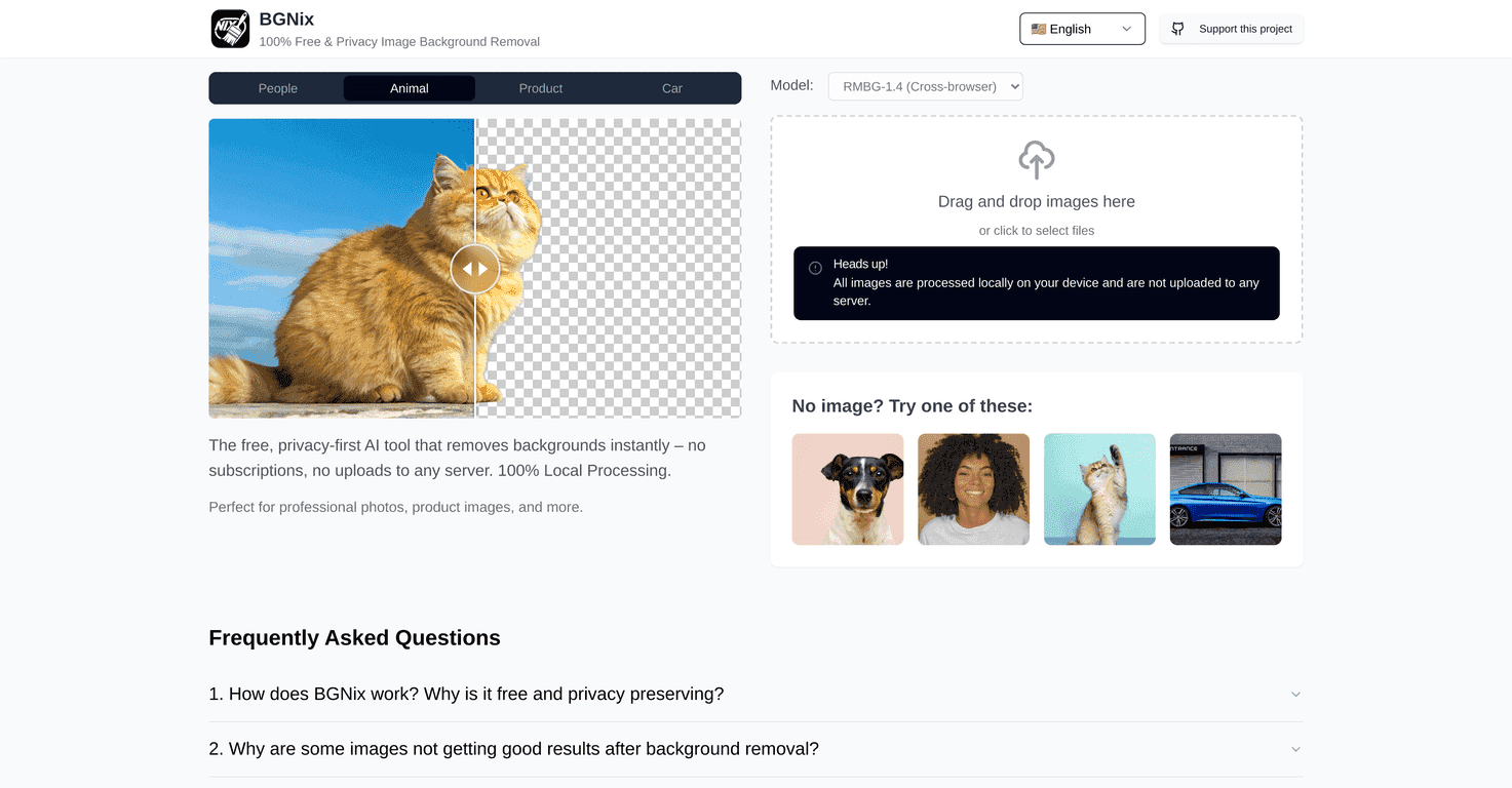 BGNix Review – The Free AI Tool for Background Removal