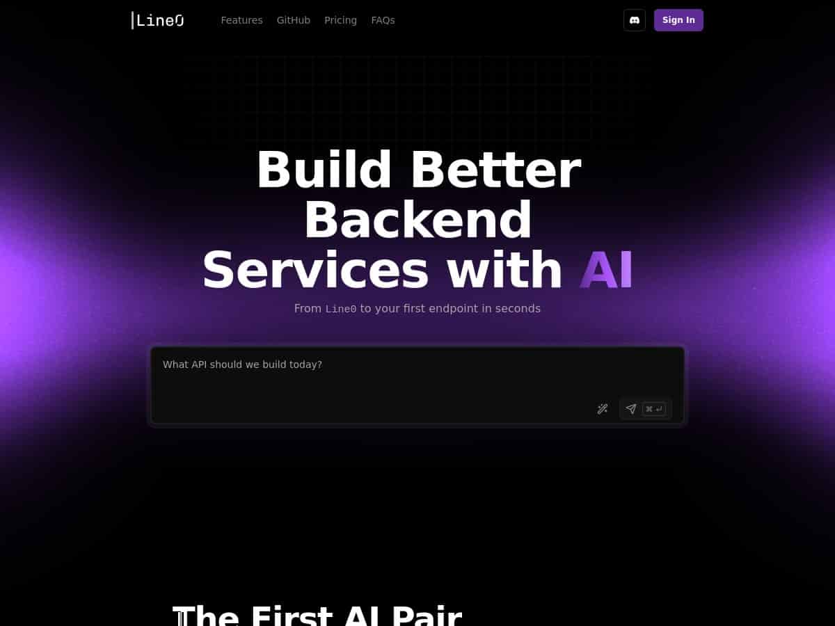 Line0 Review – Accelerate Backend Development with AI