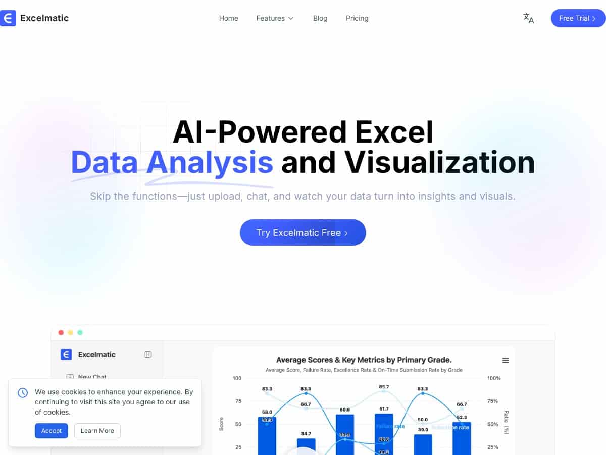 Excelmatic Review – Simplify Your Data Work with AI