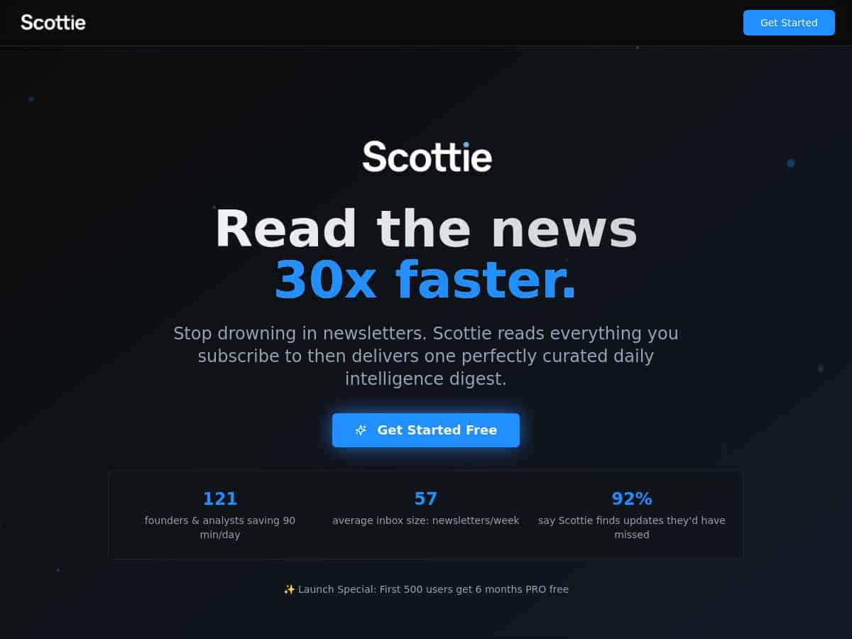 Scottie Review – Simplify Your News with AI