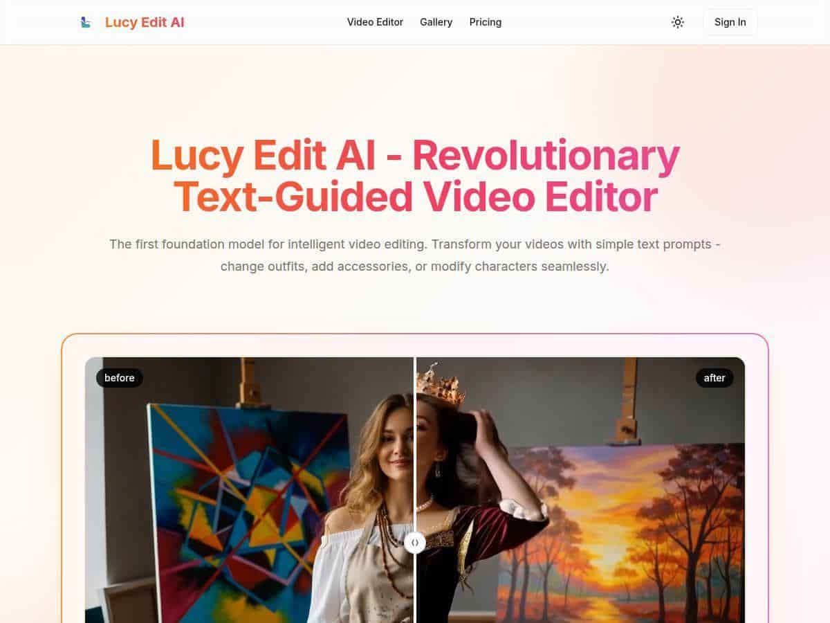 Lucy Edit AI Review – Simplified Video Editing with AI