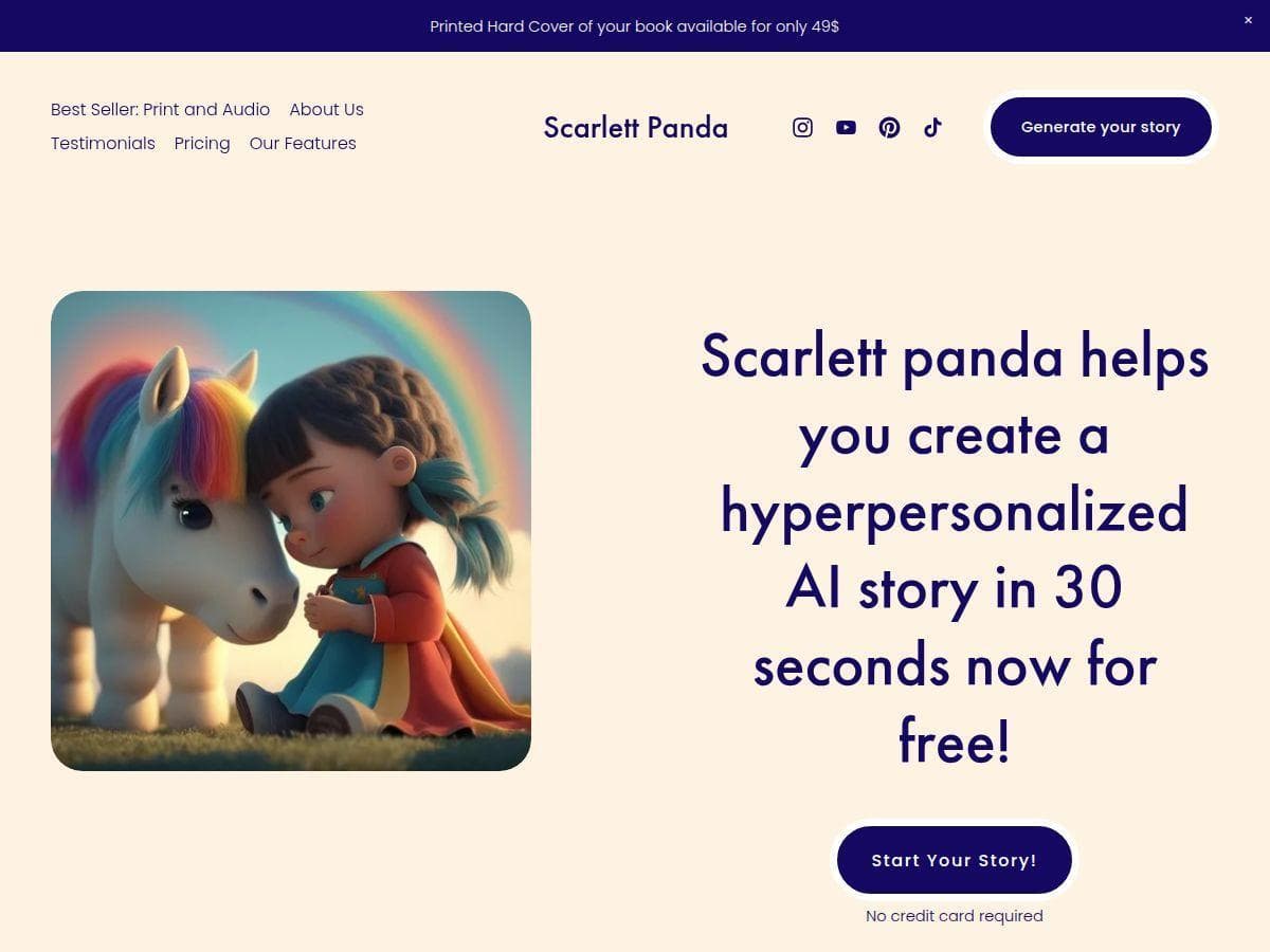 Scarlett Panda Review – Engaging Personalized Bedtime Stories