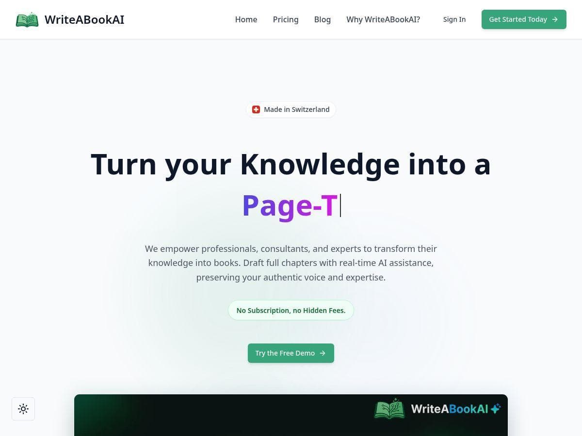 WriteABookAI Review – Discover the Fast Track to Publishing