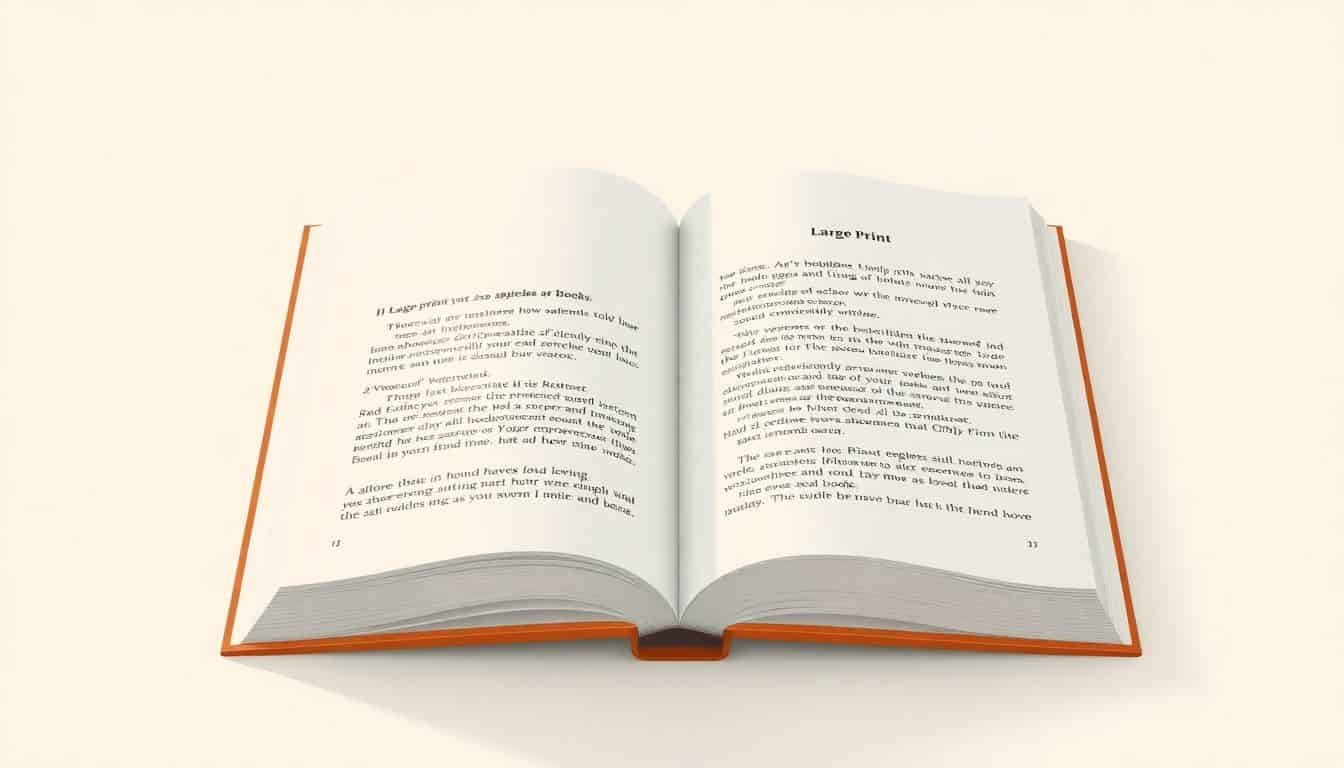 Large Print Edition Formatting Tips for Clear and Readable Books