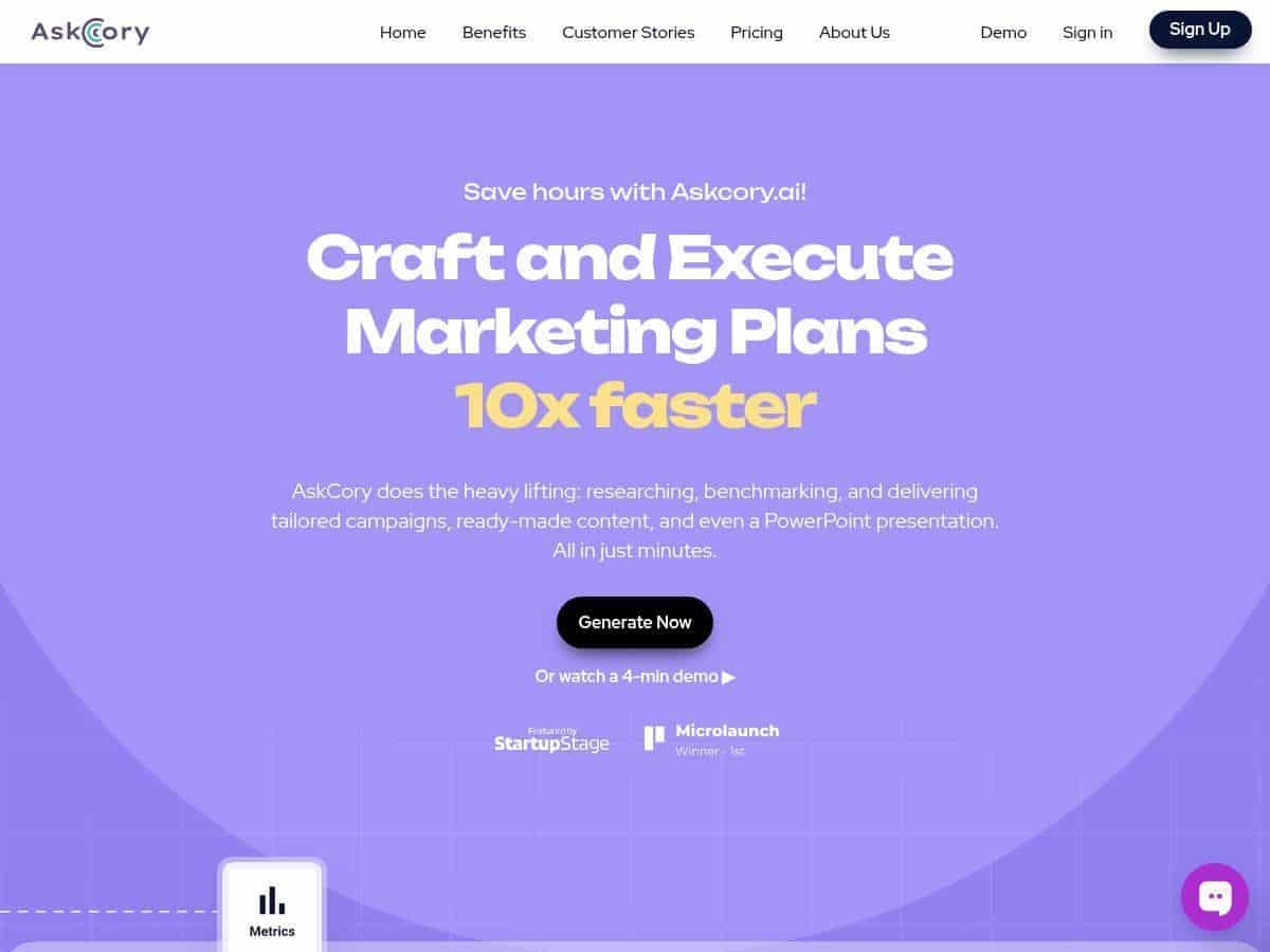 AskCory.ai Review – Your Quick Guide to Smarter Marketing