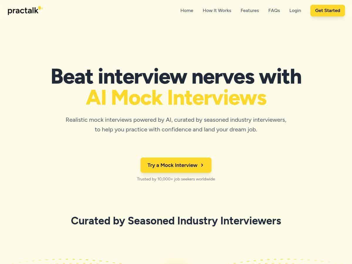 PracTalk Review – An Honest Look at AI Interview Prep