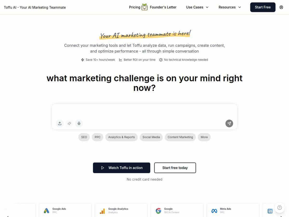 Toffu AI Review – An Honest Look at This Marketing Bot
