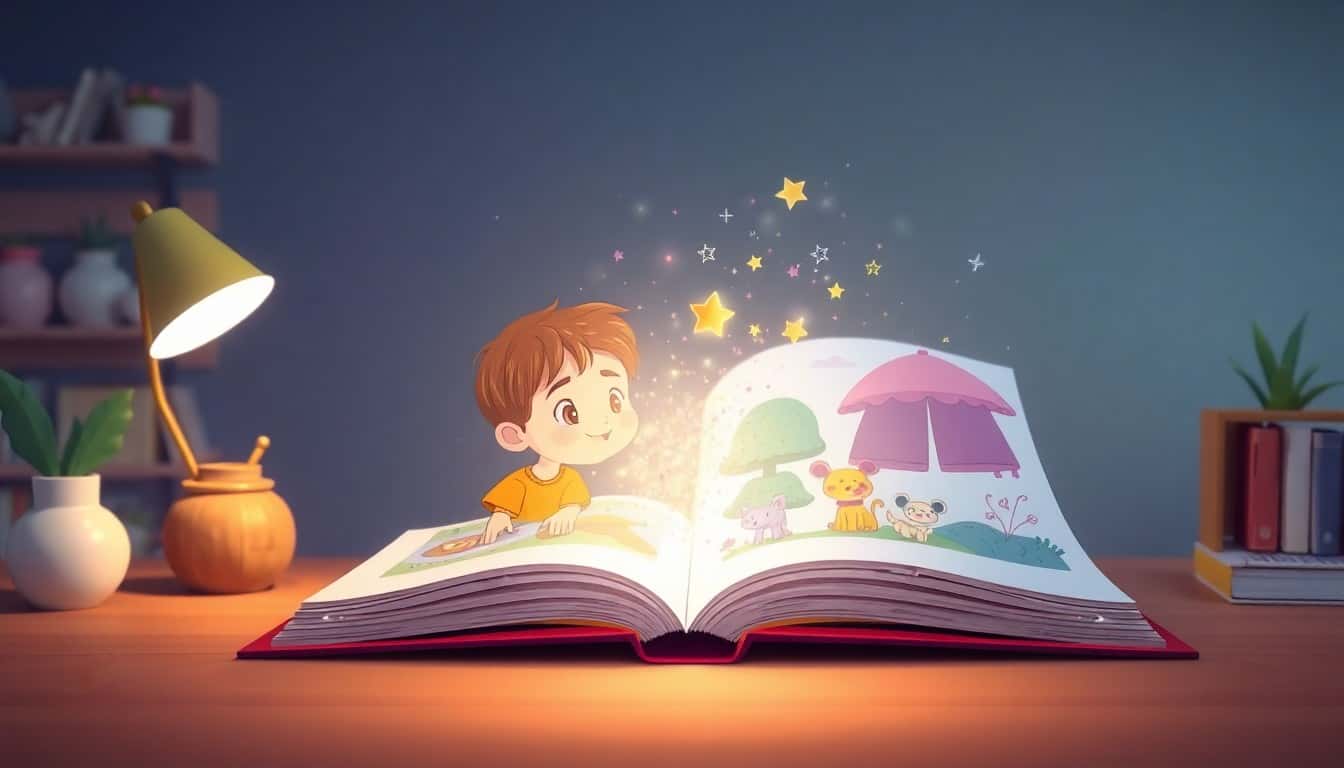 AI Storybook Creator generating illustrated children's books