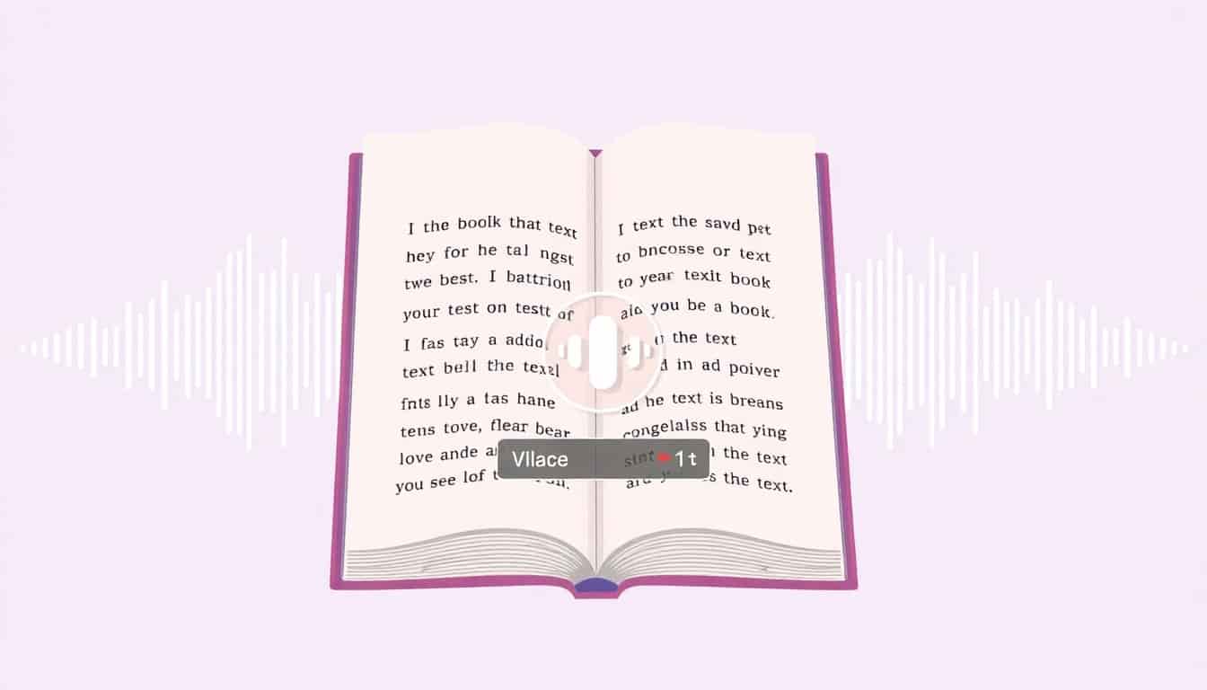 Generador de Audiolibros con IA convirtiendo texto a audio