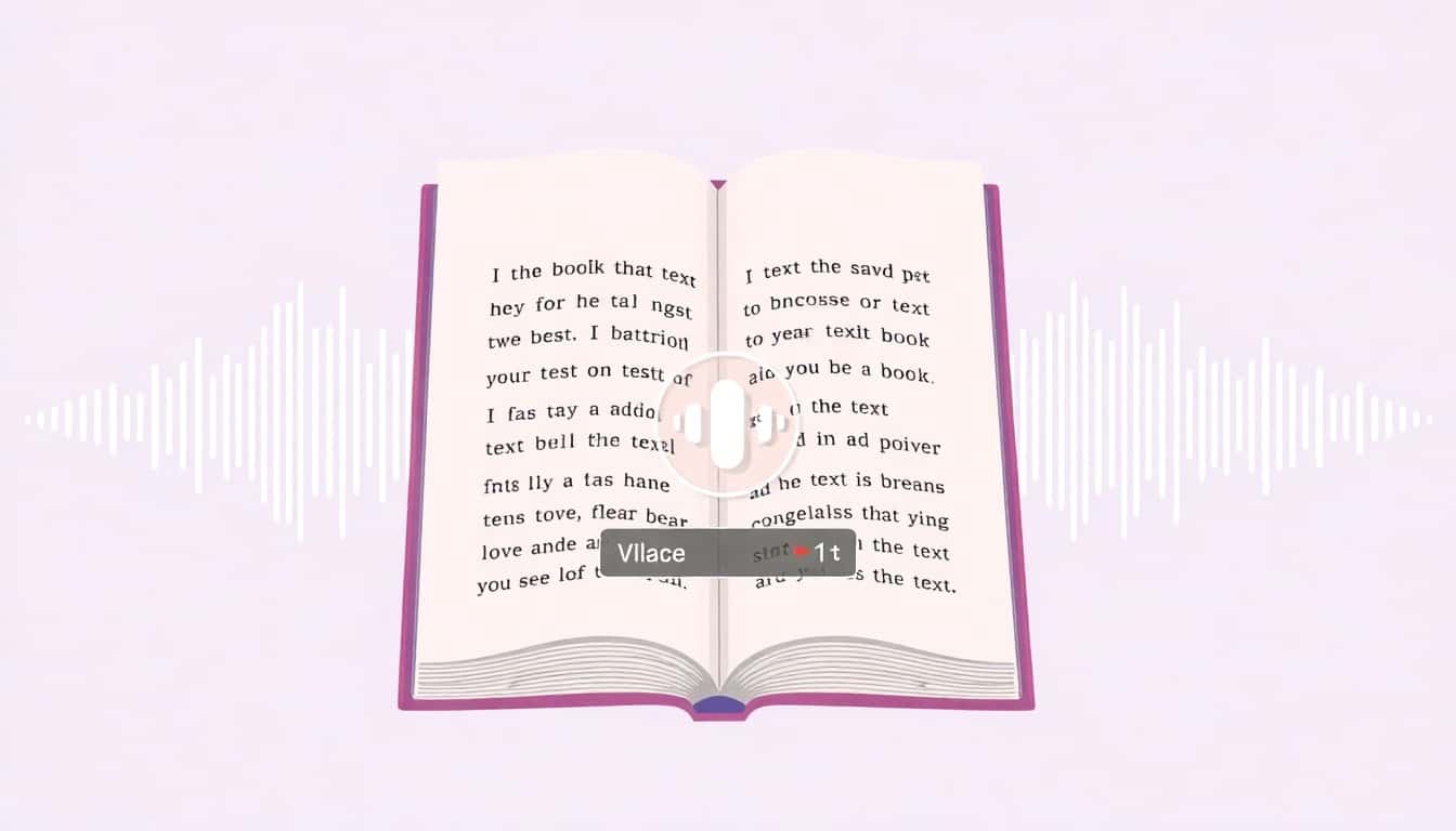 Generador de Audiolibros con IA convirtiendo texto a audio