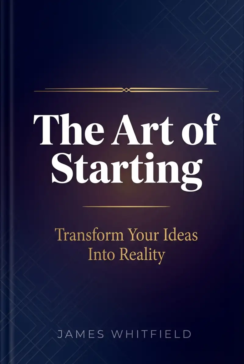 Cover of The Art of Starting, an ebook generated with Automateed