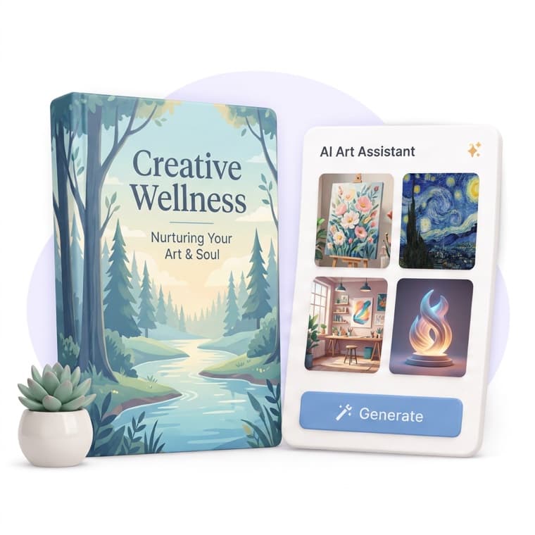 AI ebook cover generator with professional cover and style options