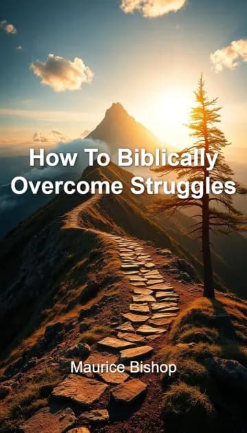 Cover of How To Biblically Overcome Struggles, a Christian book published with Automateed
