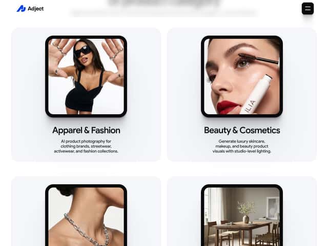 Adject v1.5 interface