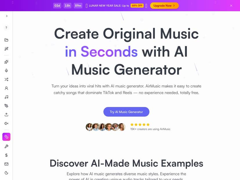 AirMusic - AI Music,Cloning,Singing Pic screenshot