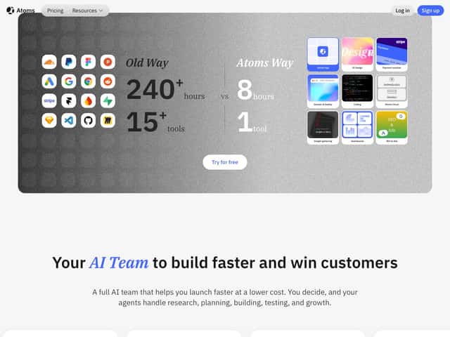 Atoms interface