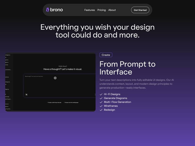 Brono interface